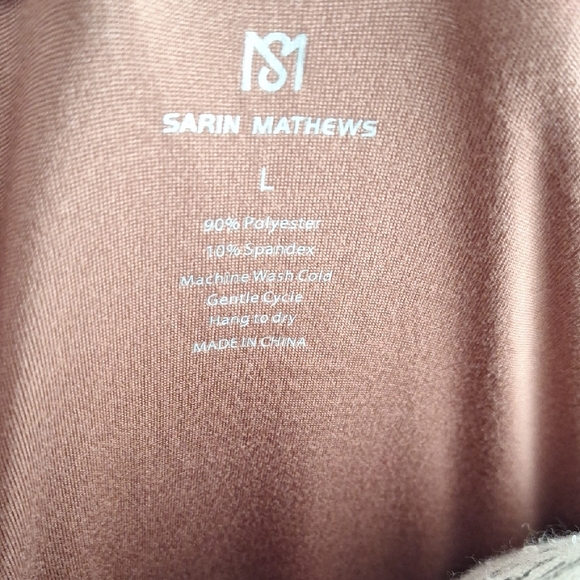 Brown Fitted Ruched Long Sleeve Shirt - Picture 2 of 4